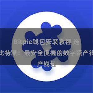 Bitpie钱包安装教程 选择比特派：最安全便捷的数字资产钱包