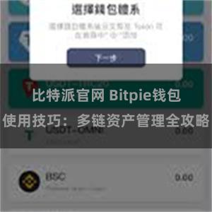 比特派官网 Bitpie钱包使用技巧：多链资产管理全攻略