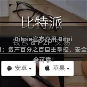 Bitpie官方应用 Bitpie钱包：资产百分之百自主掌控，安全可靠！