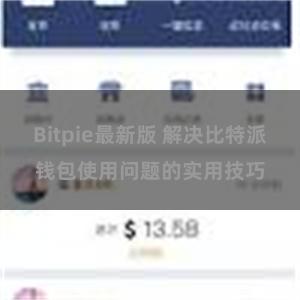 Bitpie最新版 解决比特派钱包使用问题的实用技巧