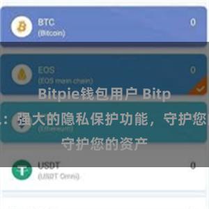 Bitpie钱包用户 Bitpie钱包：强大的隐私保护功能，守护您的资产