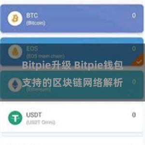 Bitpie升级 Bitpie钱包支持的区块链网络解析