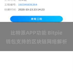 比特派APP功能 Bitpie钱包支持的区块链网络解析