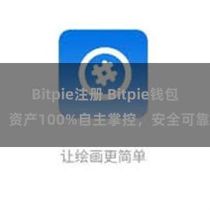 Bitpie注册 Bitpie钱包：资产100%自主掌控，安全可靠。