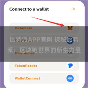 比特派APP官网 探秘比特派：区块链世界的新生力量