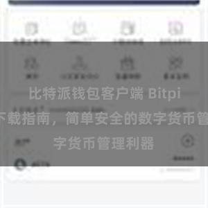 比特派钱包客户端 Bitpie钱包下载指南，简单安全的数字货币管理利器