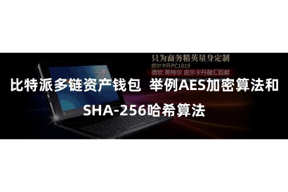 比特派多链资产钱包  举例AES加密算法和SHA-256哈希算法