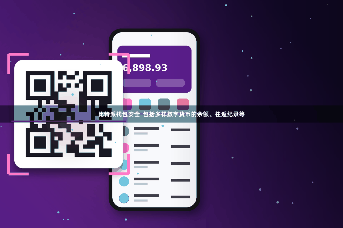 比特派钱包安全  包括多样数字货币的余额、往返纪录等